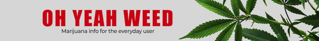 Oh Yeah Weed header banner