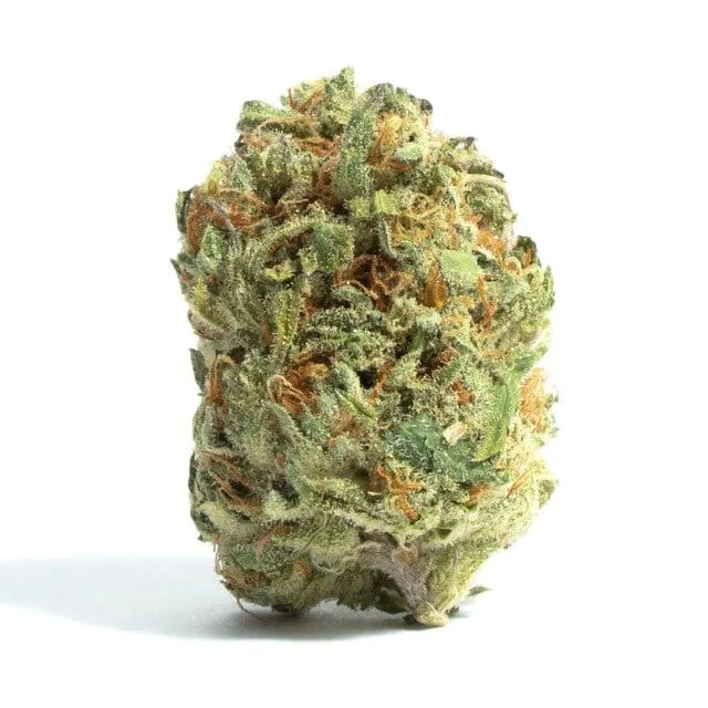 Kimbo Kush cannabis strain. Image via Leafly.