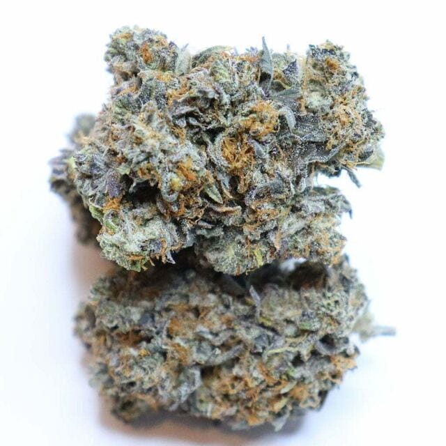 Pink Gorilla cannabis strain. Image via Oh My Buds. 