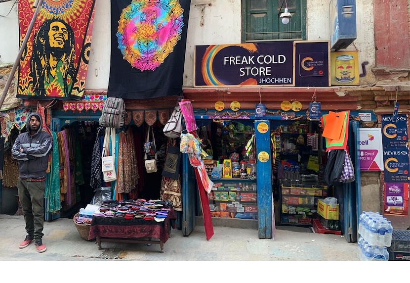 Freak Street in Kathmandu